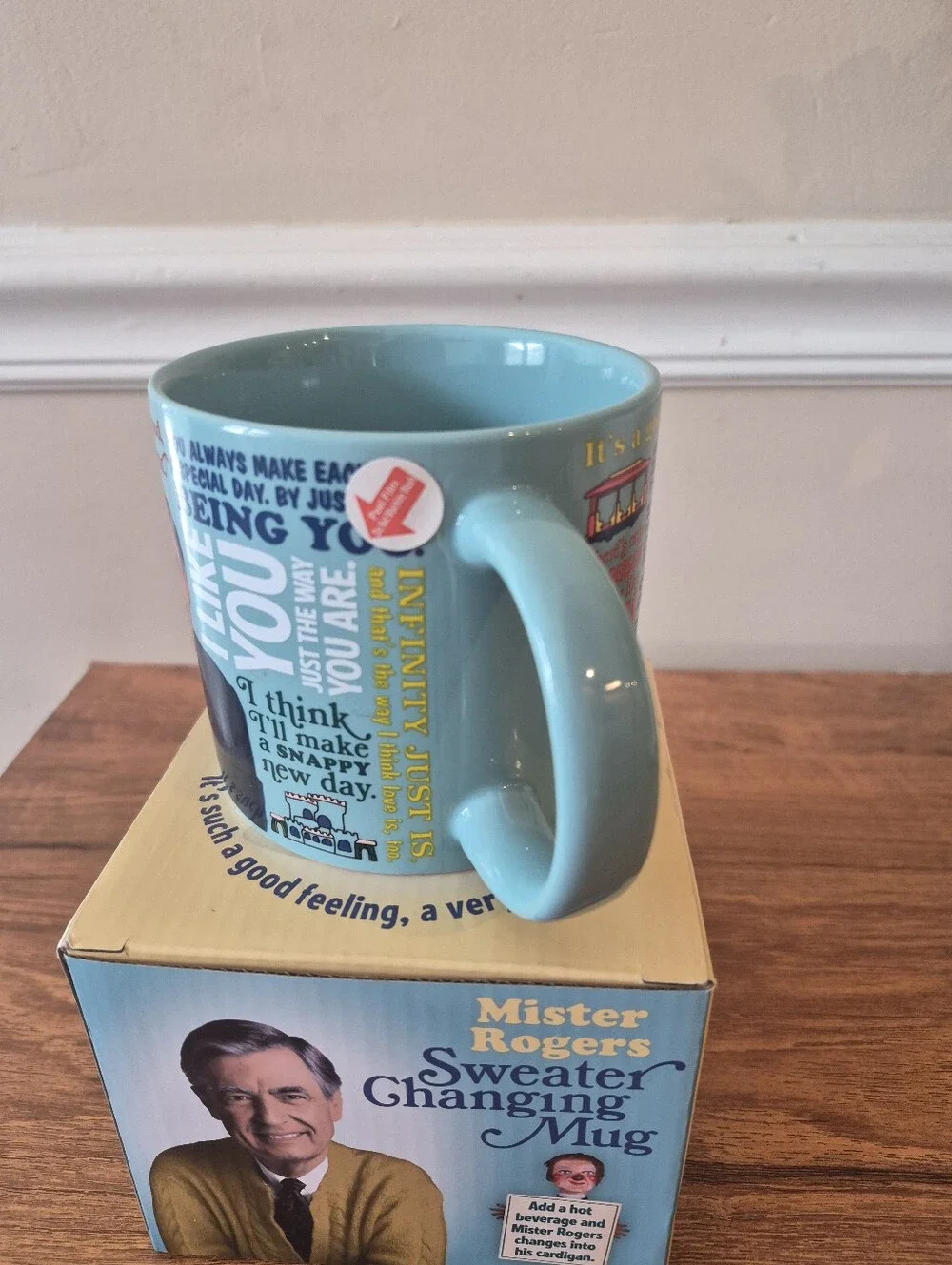 NWT Mister Rogers Mug - Picture 2 of 9